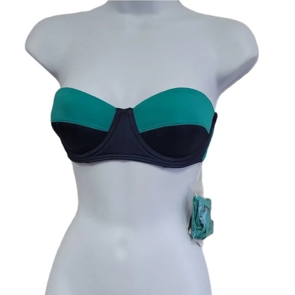 ECHO NEW YORK Colorblock Underwire Top - Picture 4 of 7